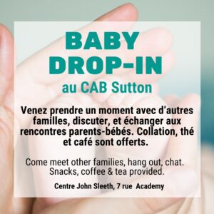 baby-drop in au CAB Sutton